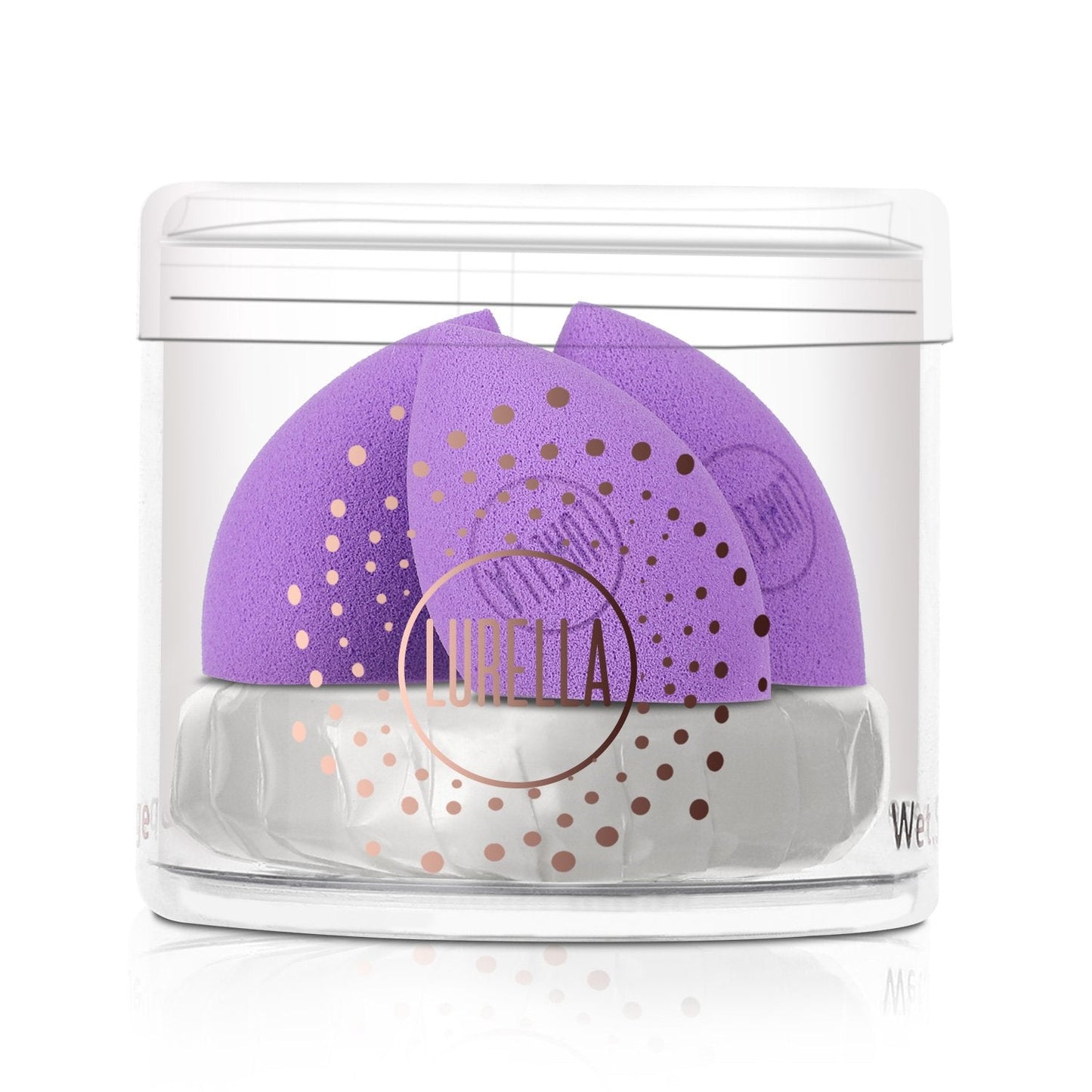 Lurella Cosmetics Mini Angled Sponge Pack - Purple