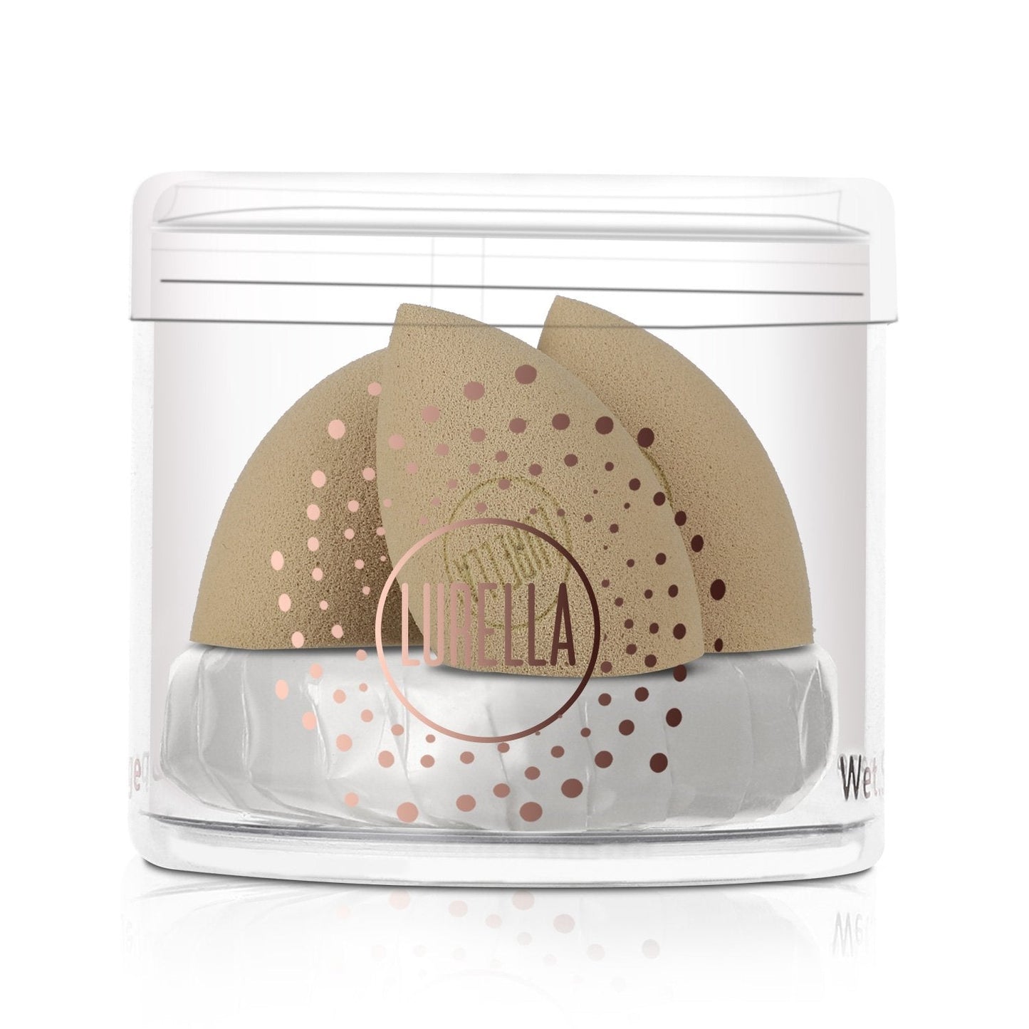 Lurella Cosmetics Mini Angled Sponge Pack - Nude