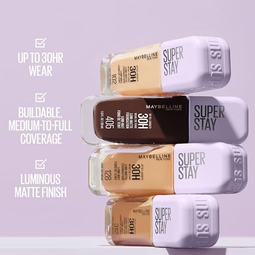 Maybelline Super Stay up to 30HR Wear Lumi Matte Liquid Foundation (30ml)