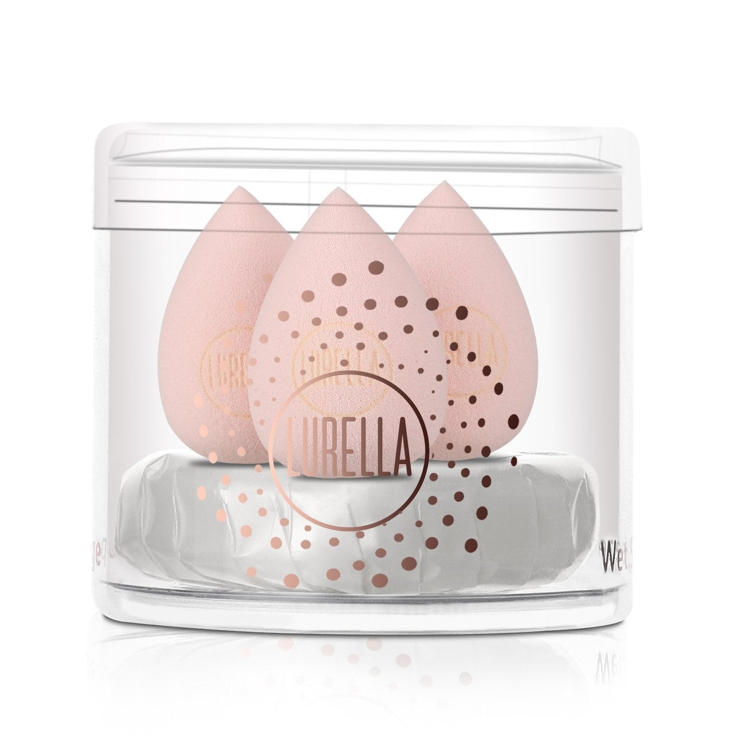 Lurella Cosmetics Mini Teardrop Sponge Pack - Baby Pink