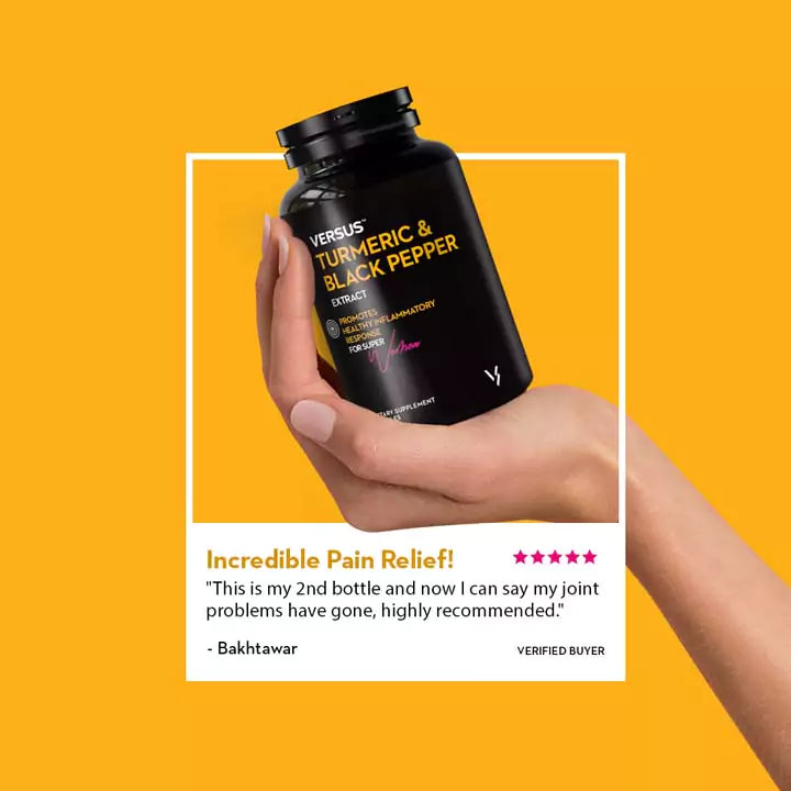 VERSUS Turmeric & Black Pepper 90 Capsules