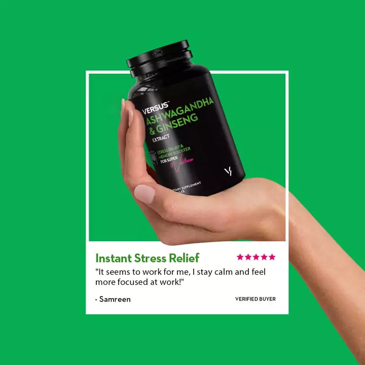 VERSUS Ashwagandha & Ginseng 90 Capsules
