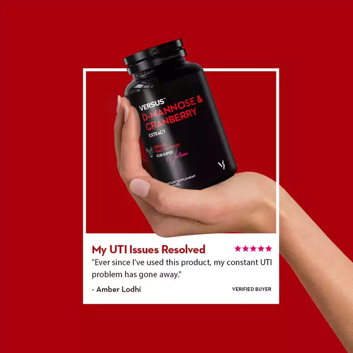 VERSUS D-Mannose & Cranberry 90 Capsules