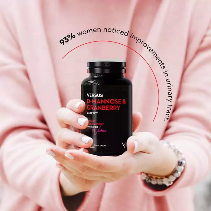 VERSUS D-Mannose & Cranberry 90 Capsules