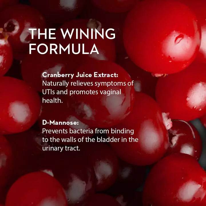 VERSUS D-Mannose & Cranberry 90 Capsules