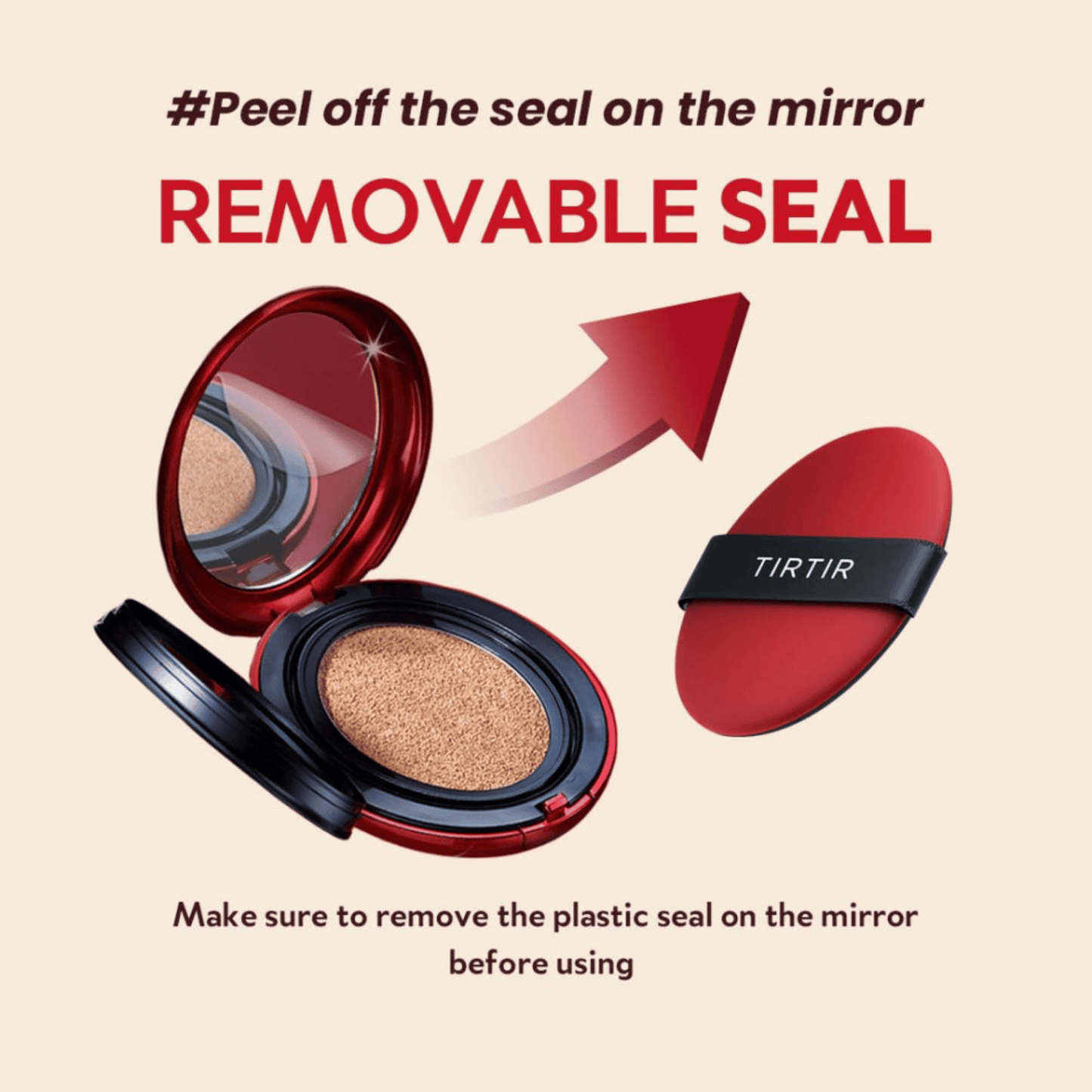 Impoted TirTir Mask Fit Red Mini Cushion (