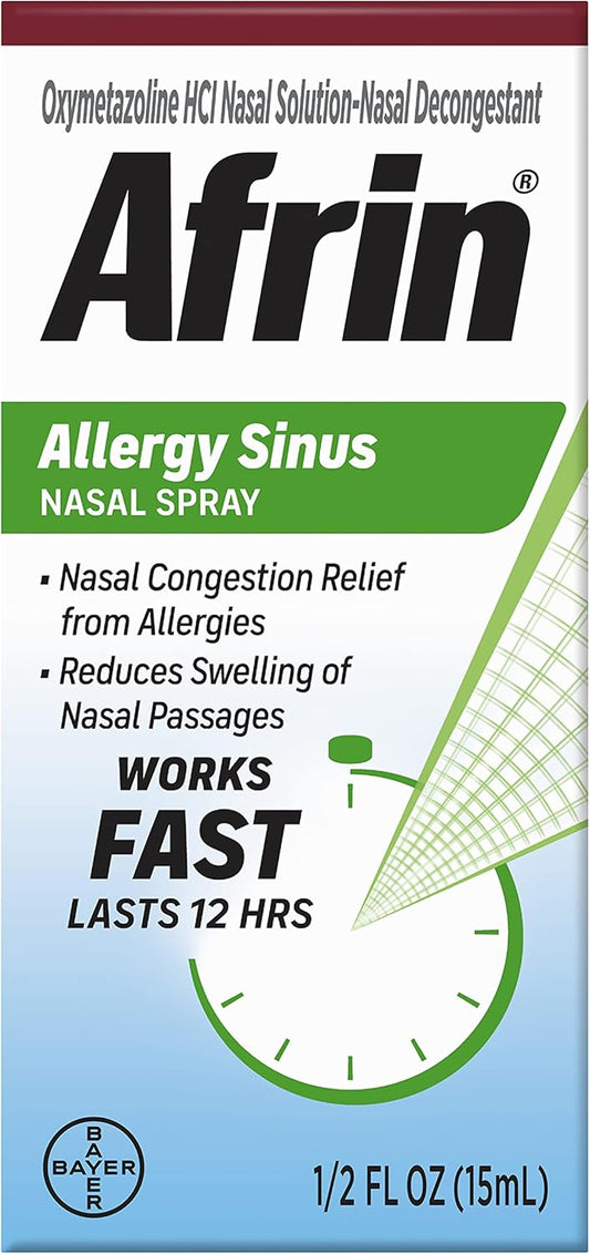 Afrin Allergy Sinus Nasal Spray (15 ml)