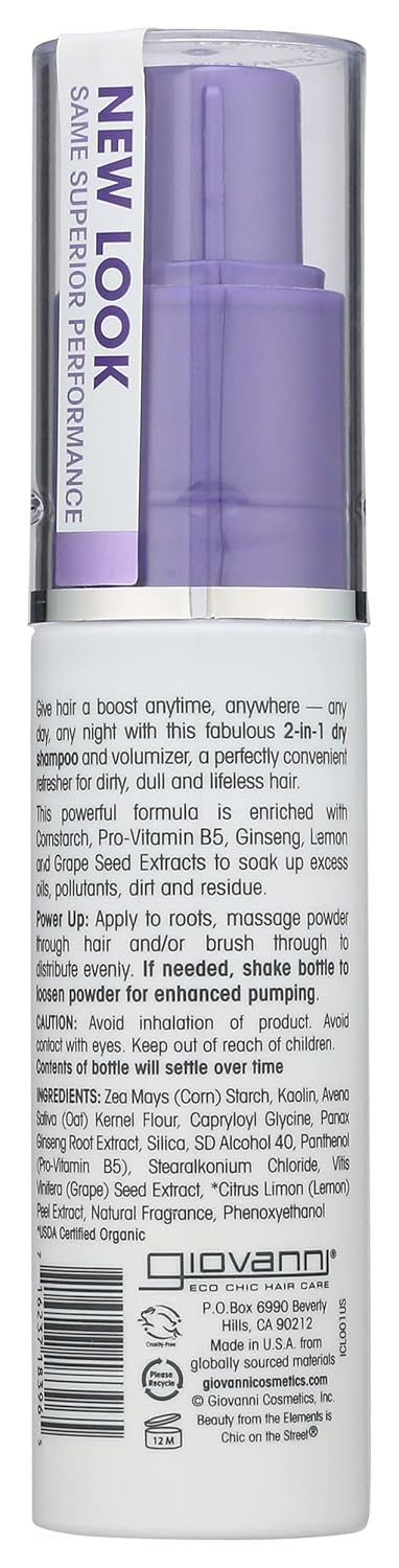 Giovanni Powder Power Dry Shampoo (38g)