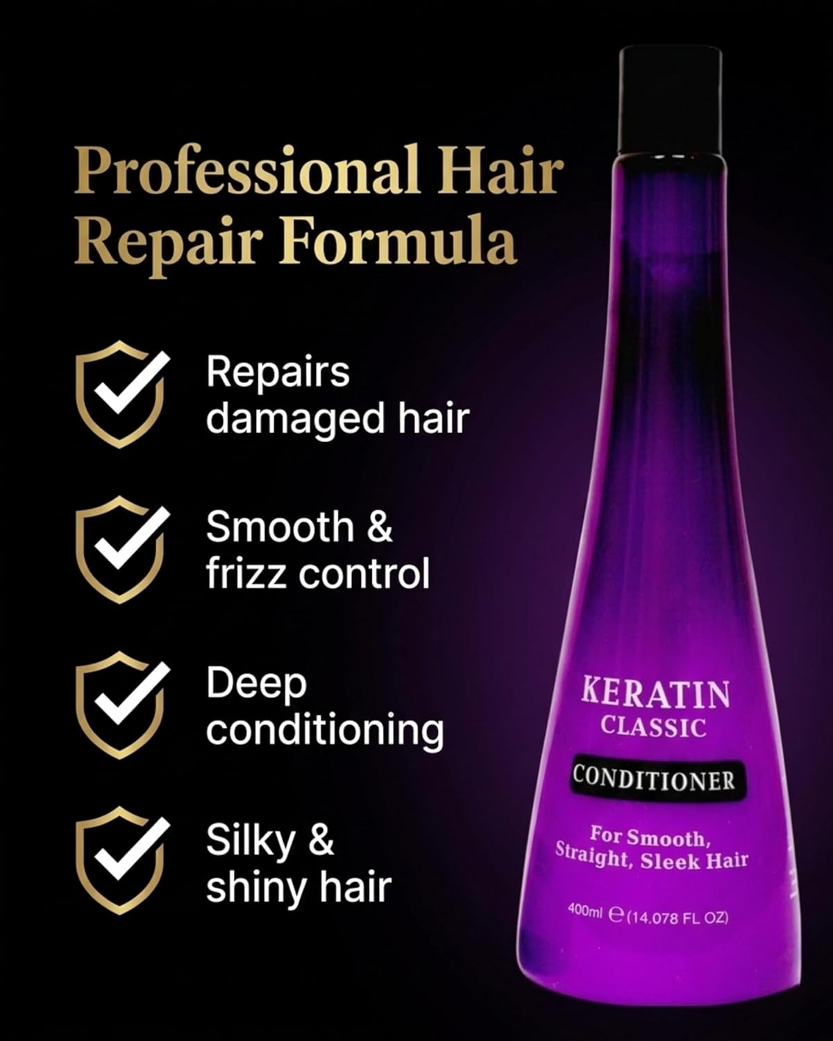 Keratin Classic Conditioner (400ml)