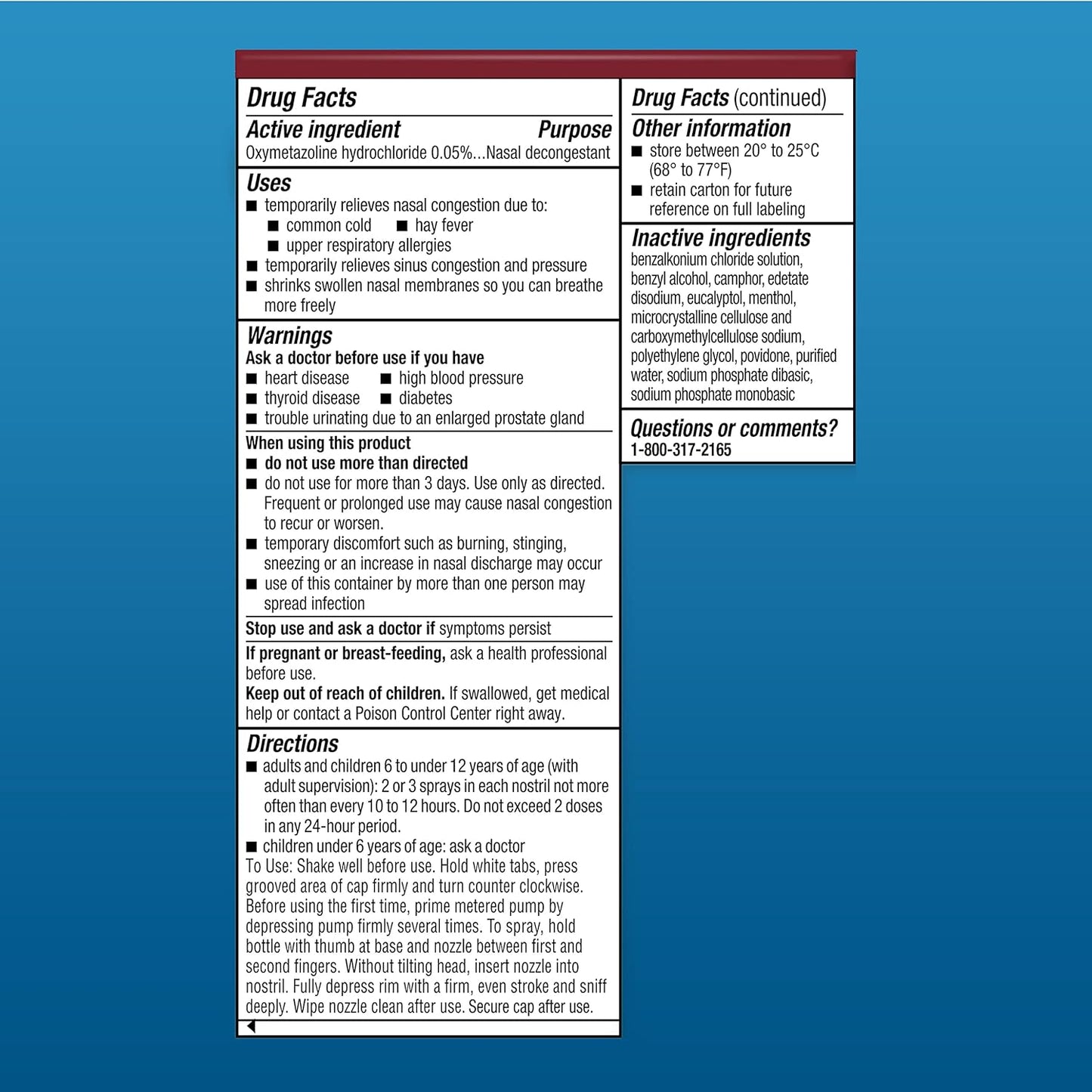 Afrin Allergy Sinus Nasal Spray (15 ml)