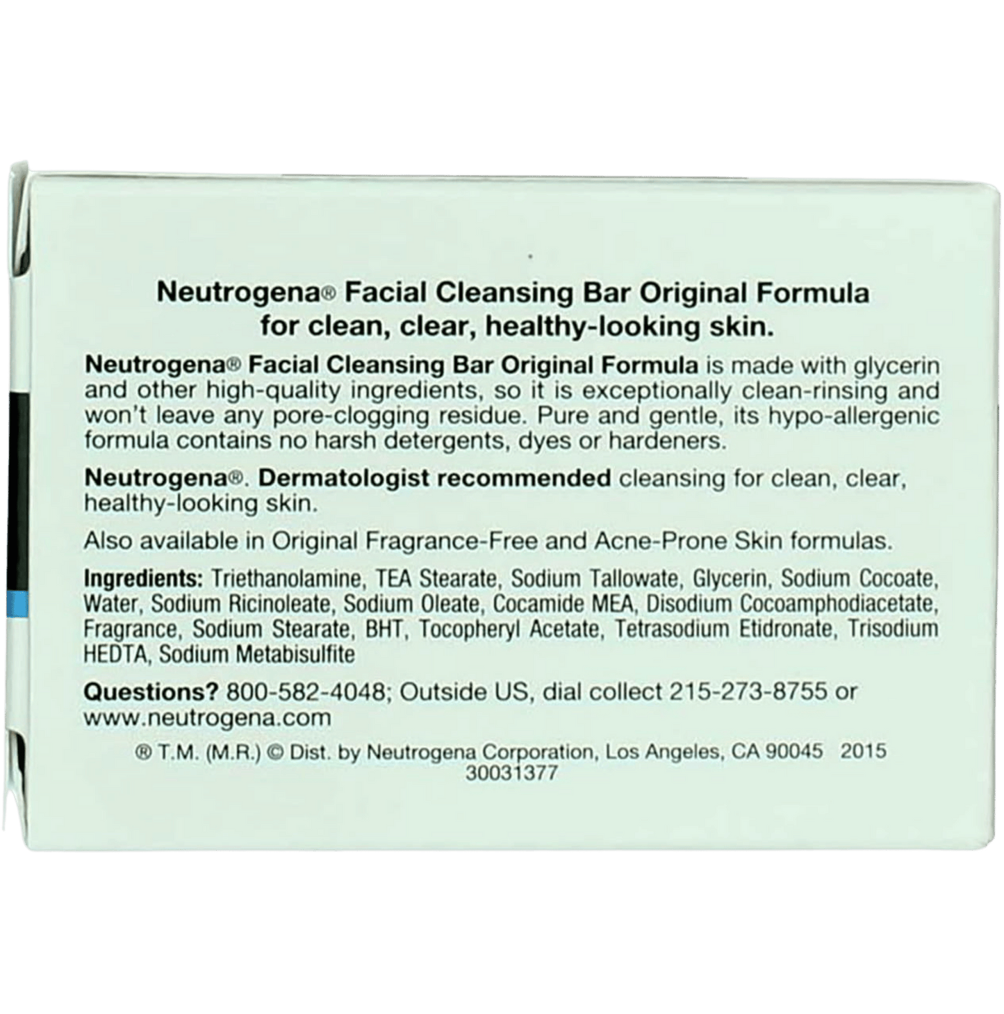 Original Neutrogena The Transparent Facial Soap Bar in pakistan