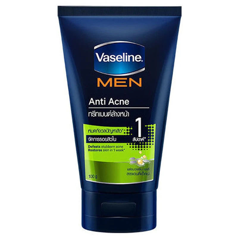 Vaseline Men Anti Acne face wash (100g)