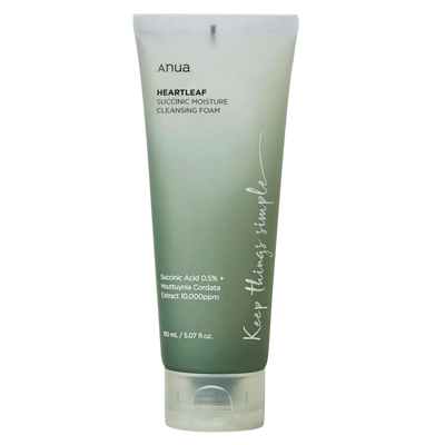 ANUA Heartleaf Succinic Moisture Cleansing Foam