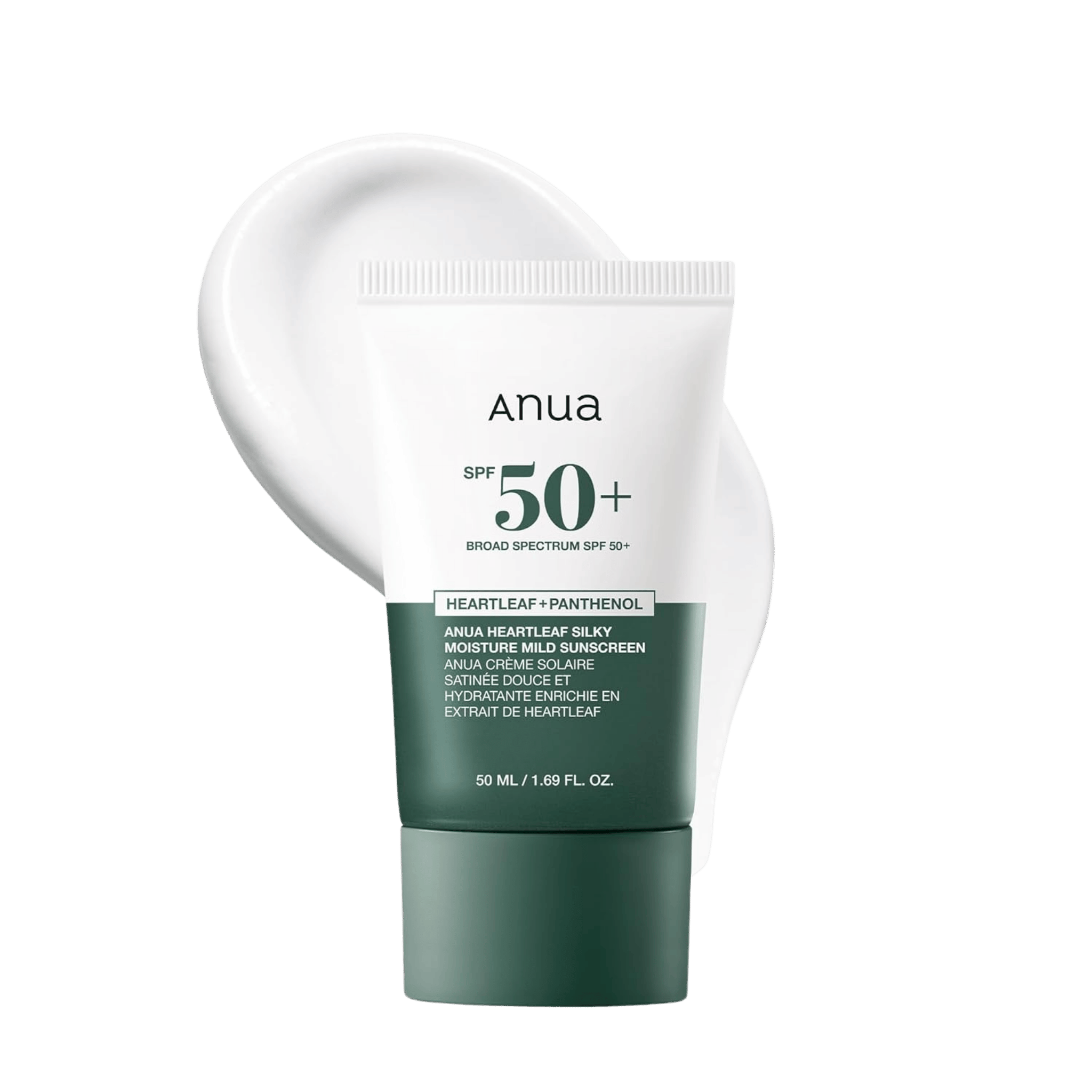 ANUA HEARLEAF SILKY MOISTURE SUNCREAM 50ml