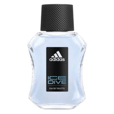 Adidas Ice Dive Eau De Toilette for Men (50ml) – Fresh, masculine fragrance with cool aquatic and citrus notes, perfect for daily wear and long-lasting confidence – Available at SkinStash.pk