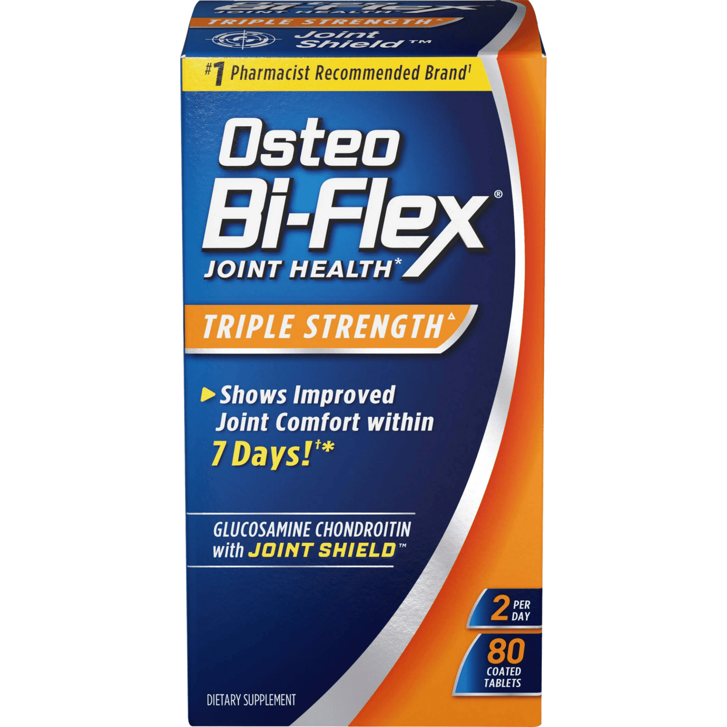 Osteo Bi-Flex, Glucosamine & Chondroitin with Joint Shield Triple Strength (80 tablets)