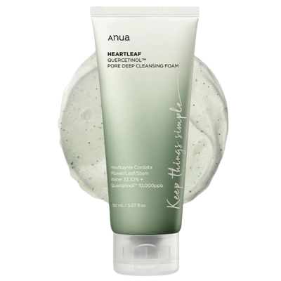 Buy Anua Heartleaf Quercetinol Pore Deep Cleansing Foam Online available at skintash.pk