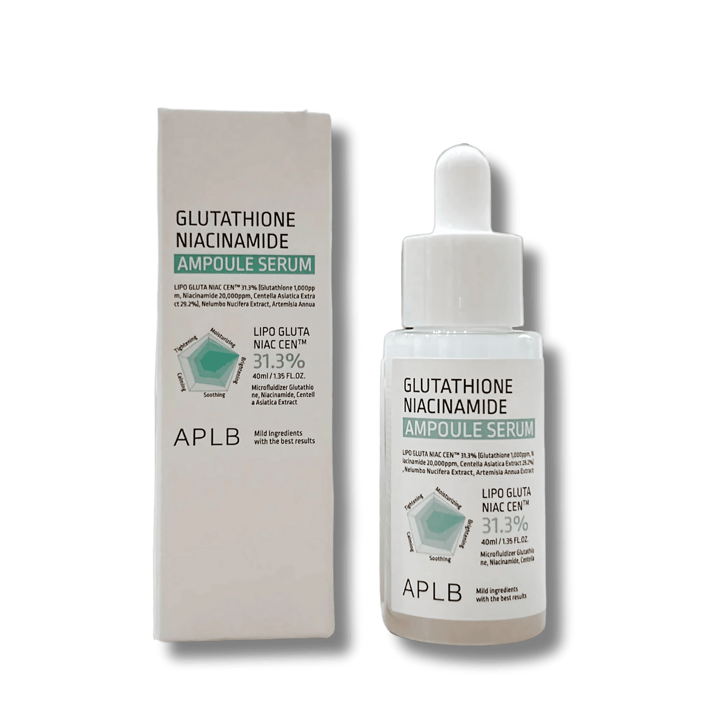 Buy Aplb Glutathione Niacinamide Ampoule Serum (40ml) In Pakistan From SkinStash!