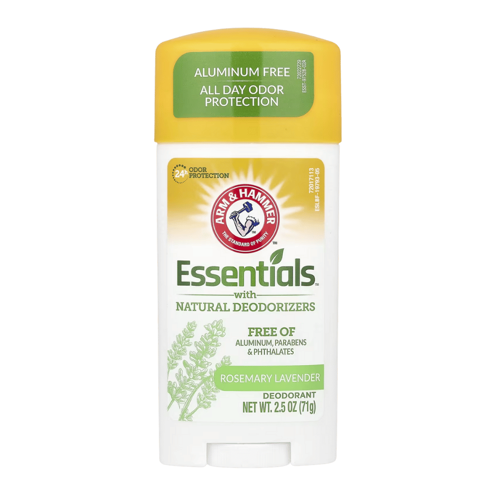 Arm & Hammer Essentials Deodorant Rosemary Lavender (71g) available at skintash.pk