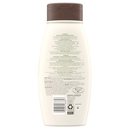 Imported Aveeno Daily Moisturizing Body Wash for Dry Sensitive Skin