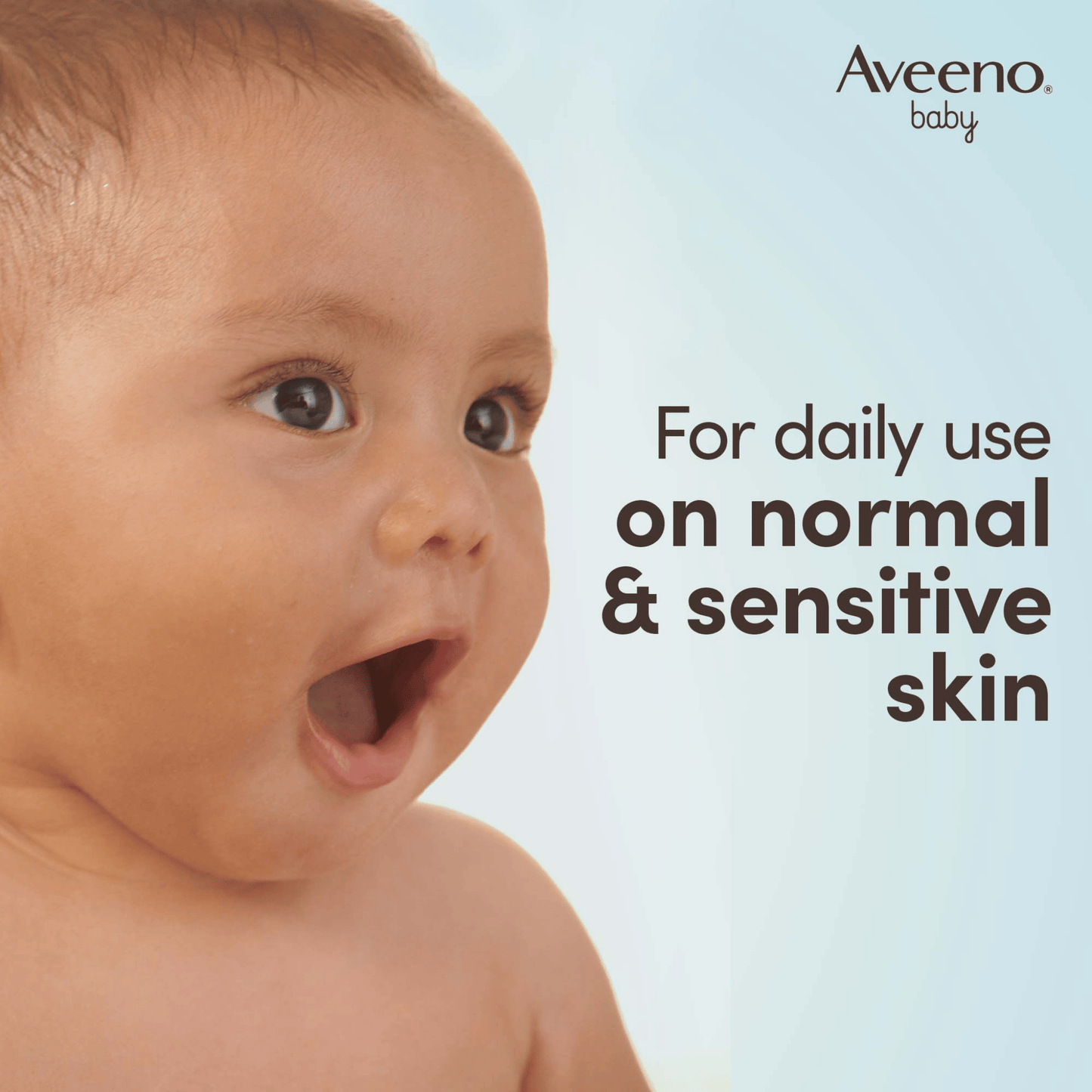 Aveeno Baby Daily Care Gentle Bath & Wash For Sensitive Skin (400ml)