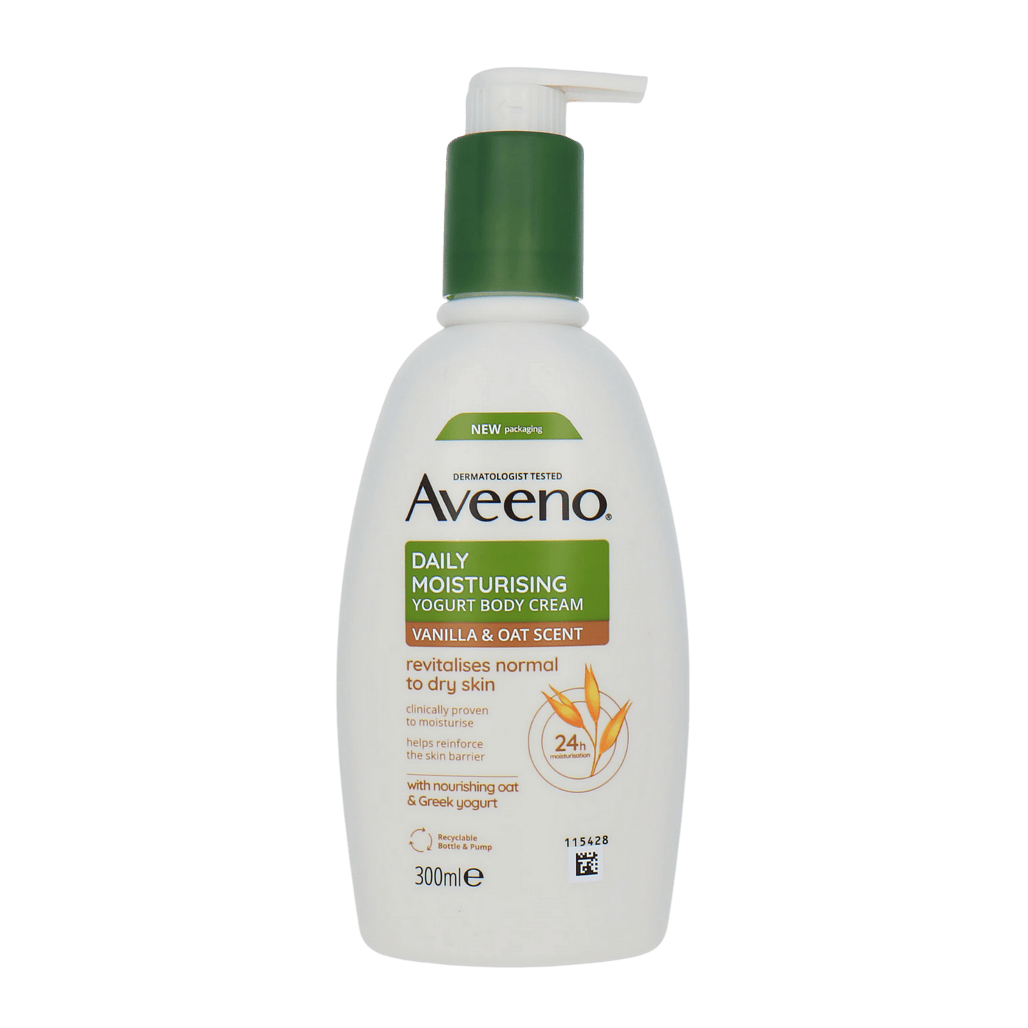 Aveeno Daily Moisturising Yoghurt Body Cream Vanilla & Oat Scent Aavailable In Pakistan Buy Online