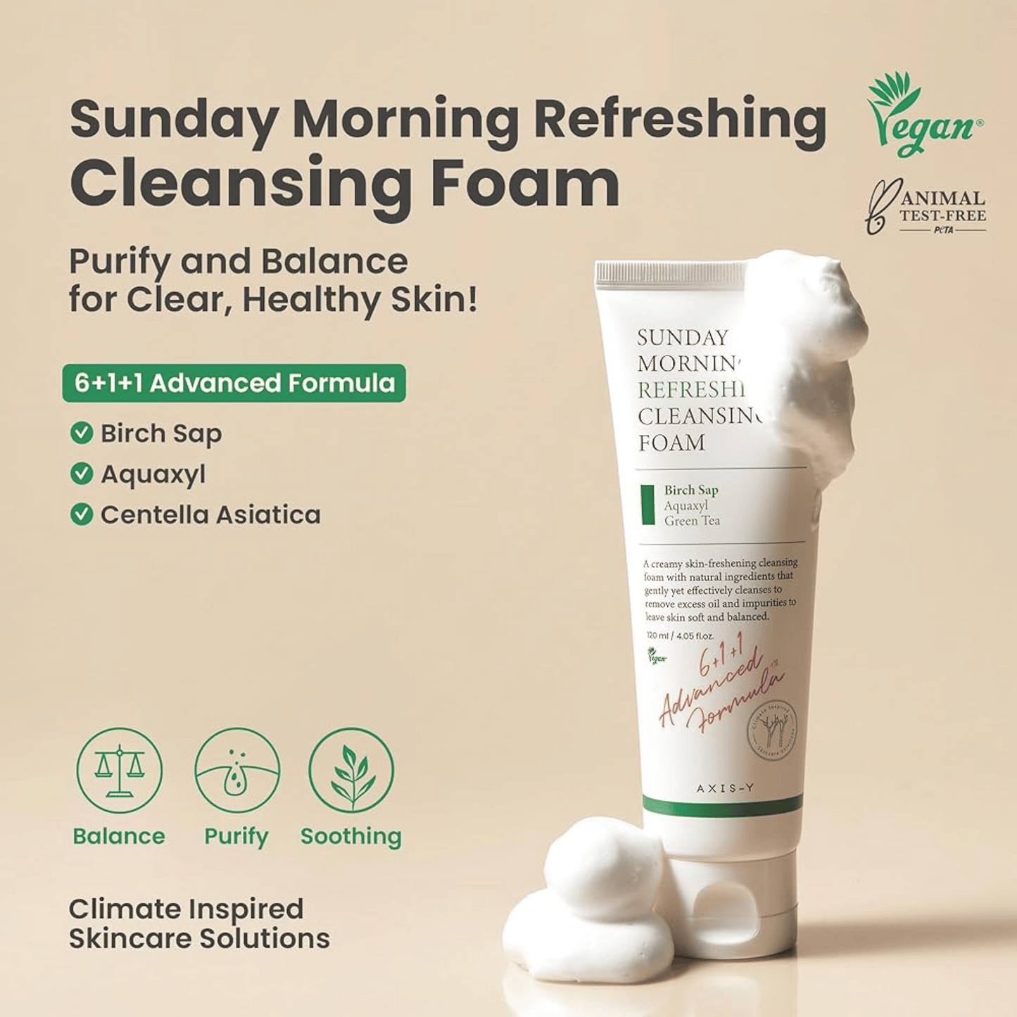 Axis Y Sunday Morning Refreshing Cleansing Foam in Pakistan!