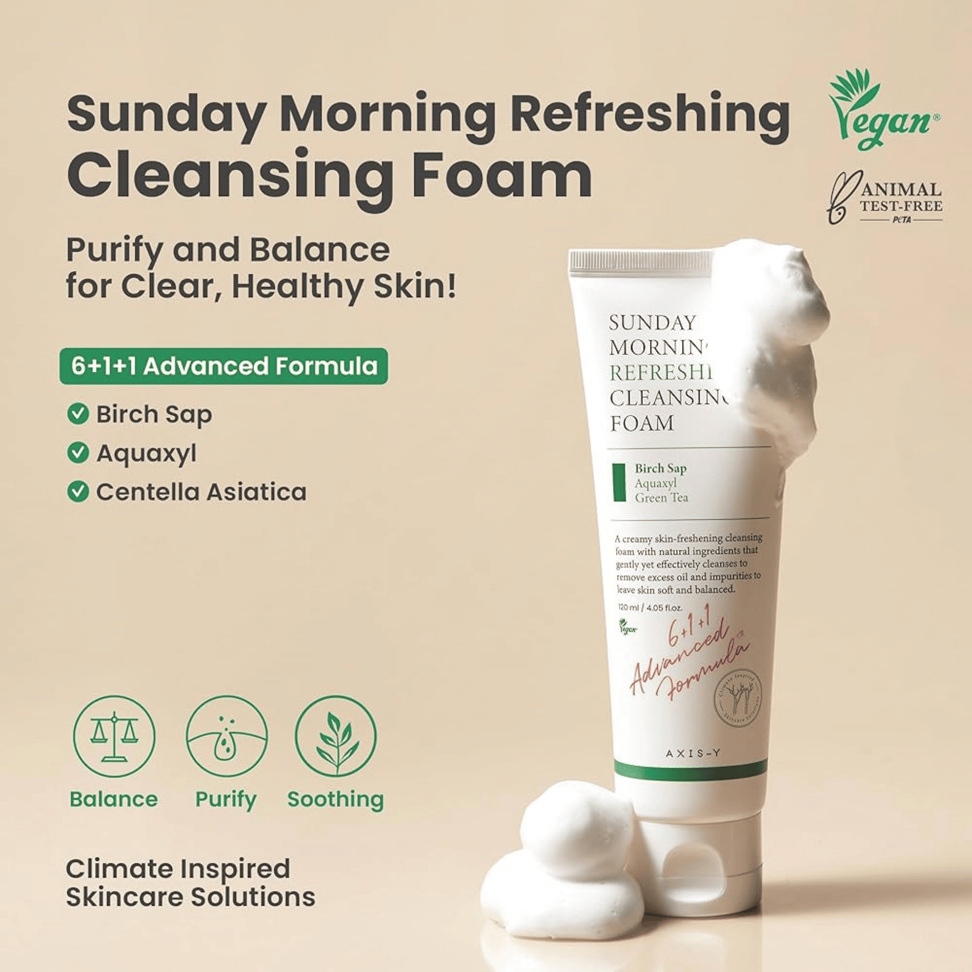 Axis Y Sunday Morning Refreshing Cleansing Foam in Pakistan!