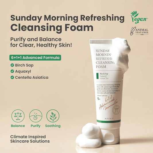 Axis Y Sunday Morning Refreshing Cleansing Foam in Pakistan!