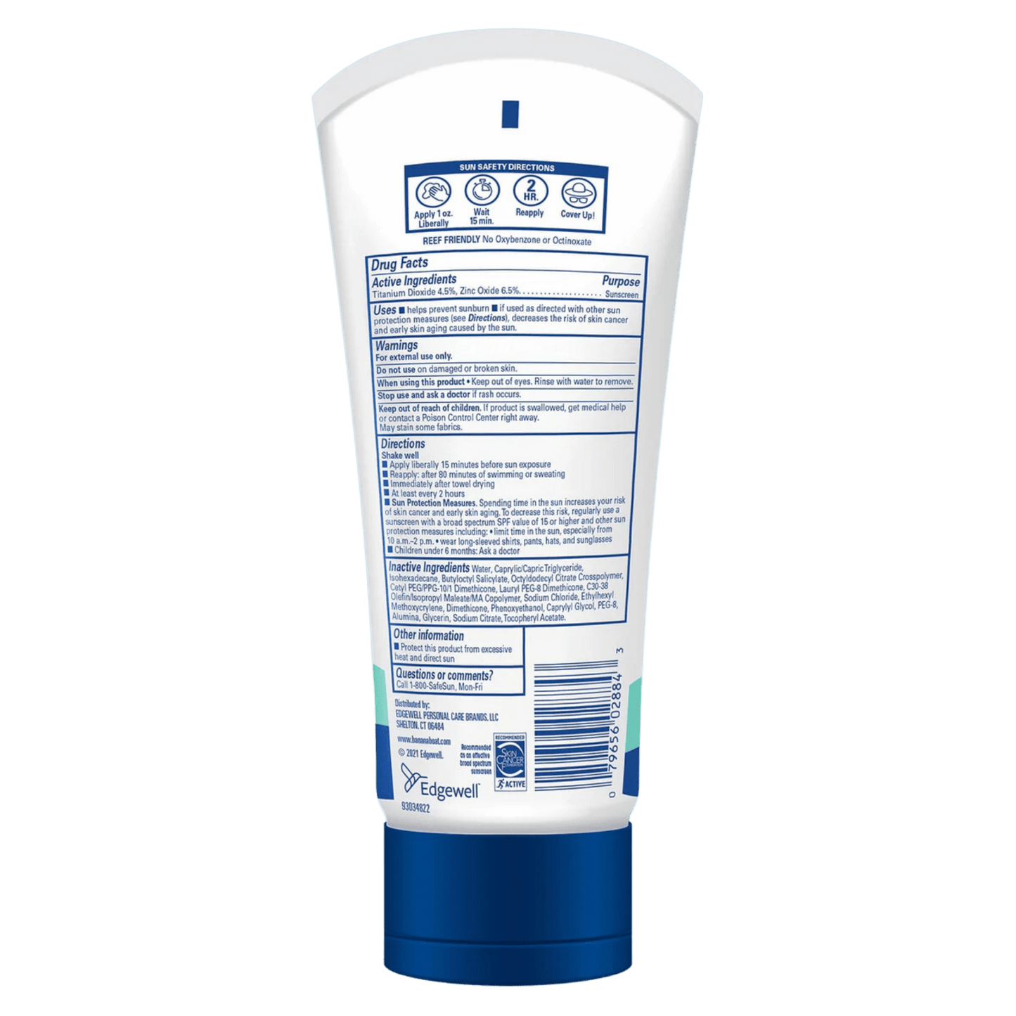 Banana Boat Sensitive Mineral Sunscreen Lotion SPF 50+ (177ml)