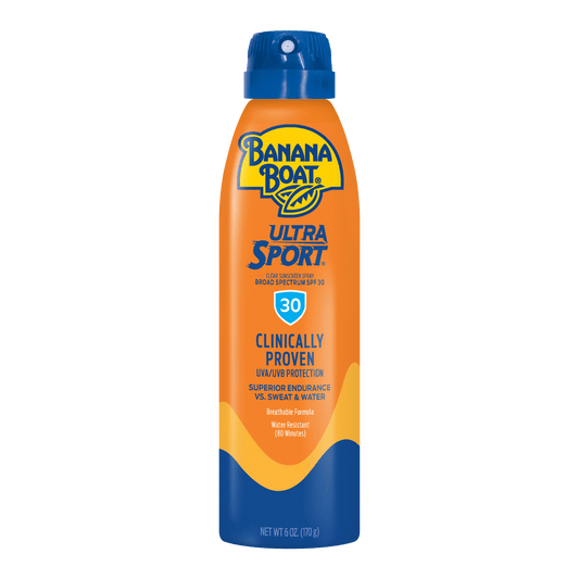 Banana Boat Sport Ultra SPF 30 Spray – Lightweight, sweat- and water-resistant sunscreen spray for active sun protection – Available at SkinStash.pk