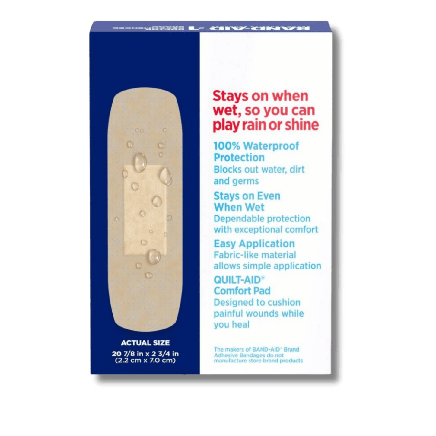 Band-Aid Water Block Adhesive Bandages - 20ct