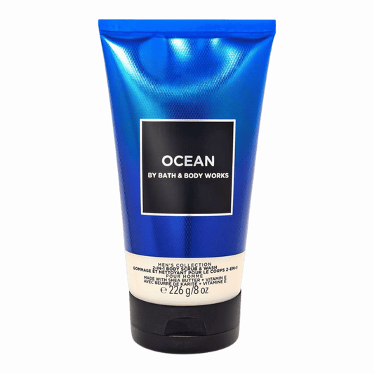 Bath & Body Works Ocean 2-in-1 Body Scrub & Wash 226g – Exfoliating and cleansing body wash for smooth, refreshed skin Available at skinstash.pk