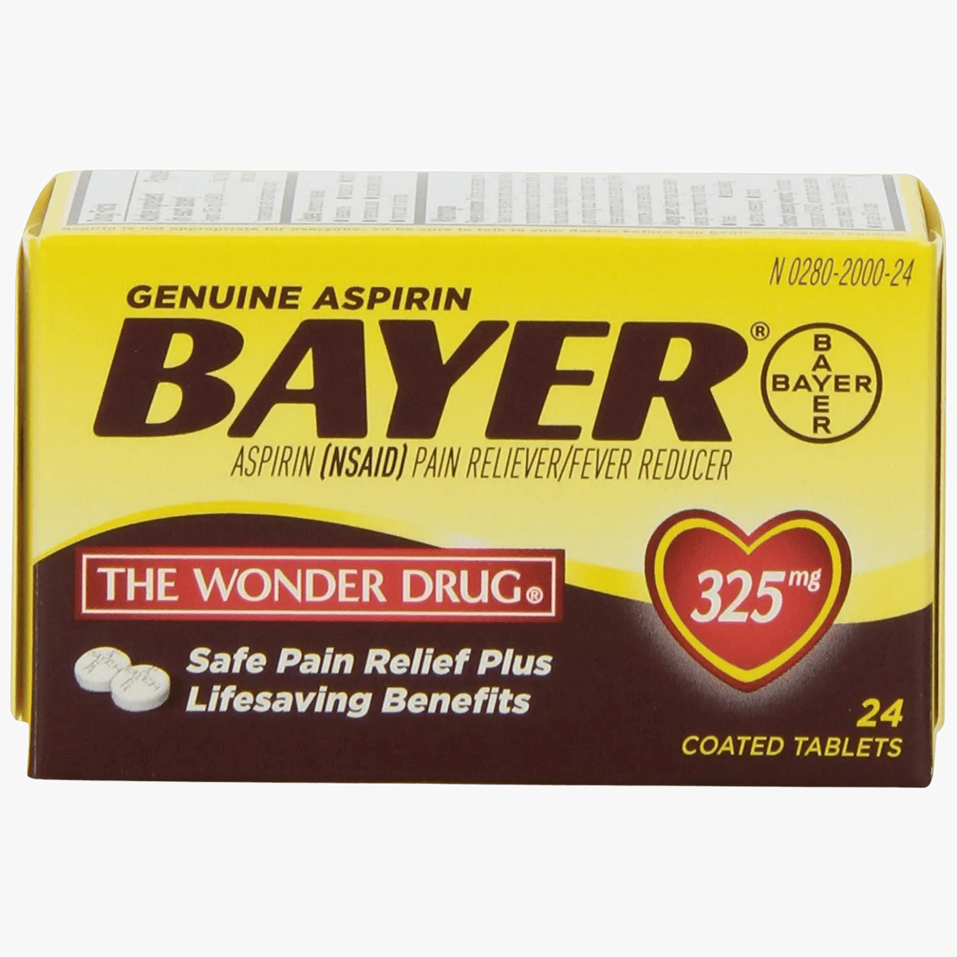 Bayer Genuine Aspirin 24Tabs Available in pakistan skinstash.pk