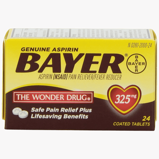 Bayer Genuine Aspirin 24Tabs Available in pakistan skinstash.pk