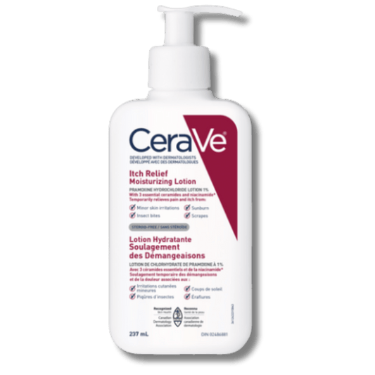 Available CeraVe Itch Relief Moisturizing Lotion (237ml) Canadian Variant In Pakistan!