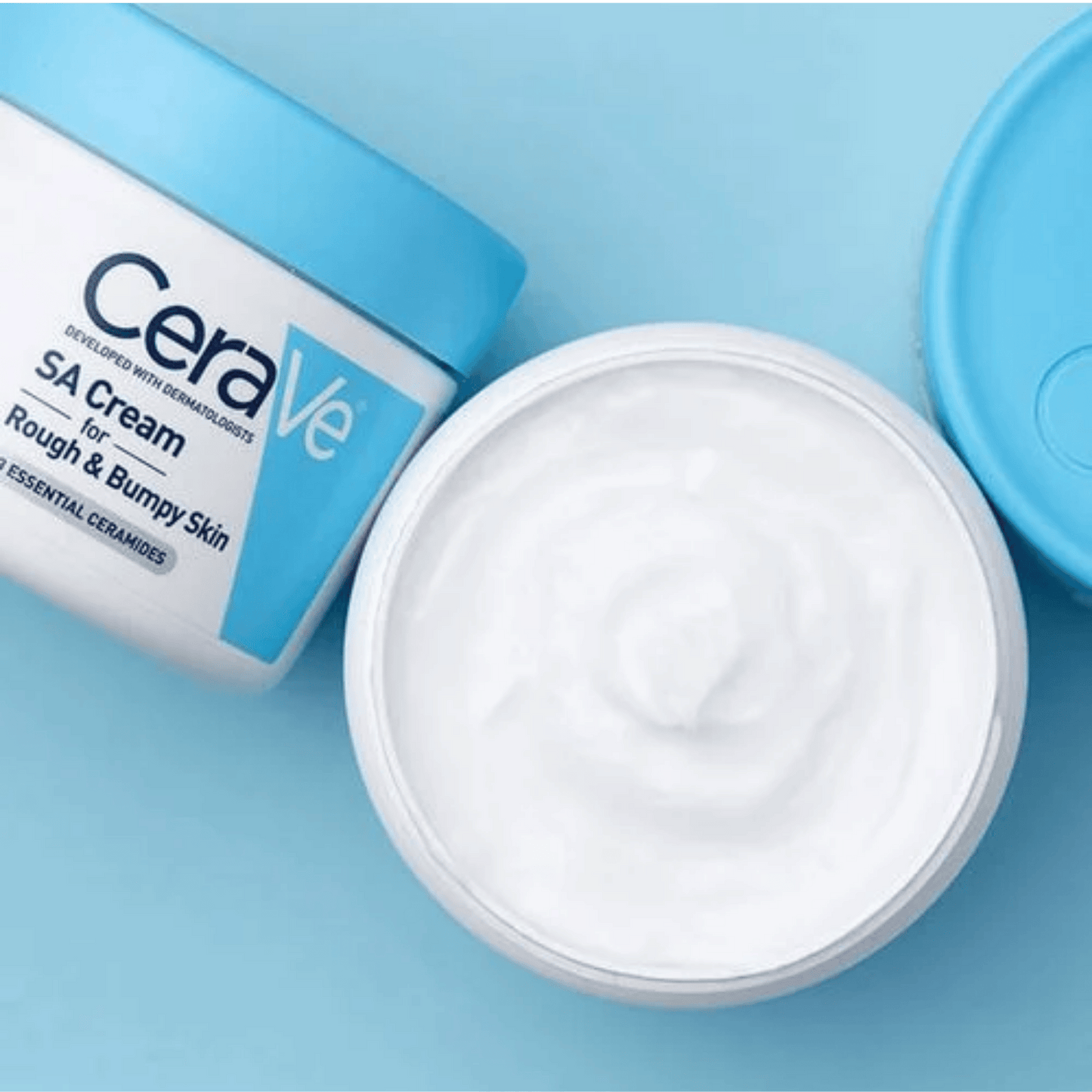 CeraVe Salicylic Acid Cream for Rough and Bumpy Skin (340g)