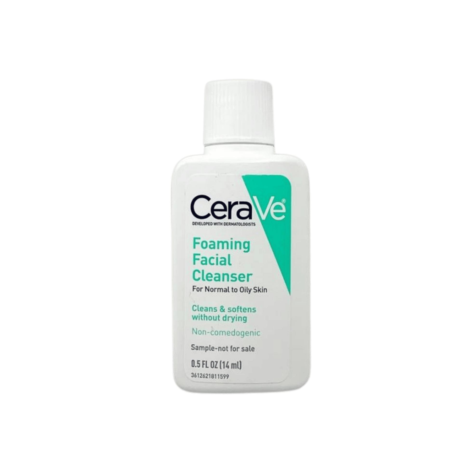 CeraVe Foaming Facial Cleanser 14ml – gentle foaming face wash for normal to oily skin with ceramides and niacinamide at Skinstash.pk