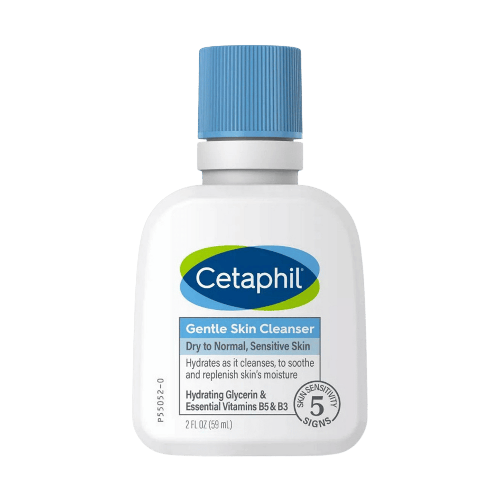 Cetaphil Gentle Skin Cleanser Hydrating 59ml – mild, non-irritating face cleanser for dry and sensitive skin at Skinstash.pk