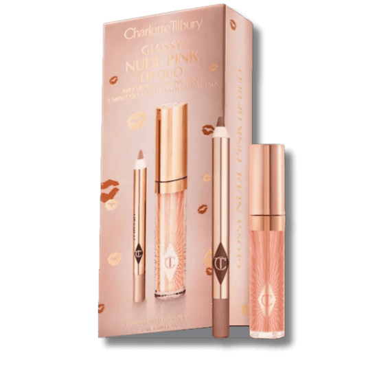 Buy Charlotte Tilbury Glossy Nude Pink Lip Duo In Pakistan!