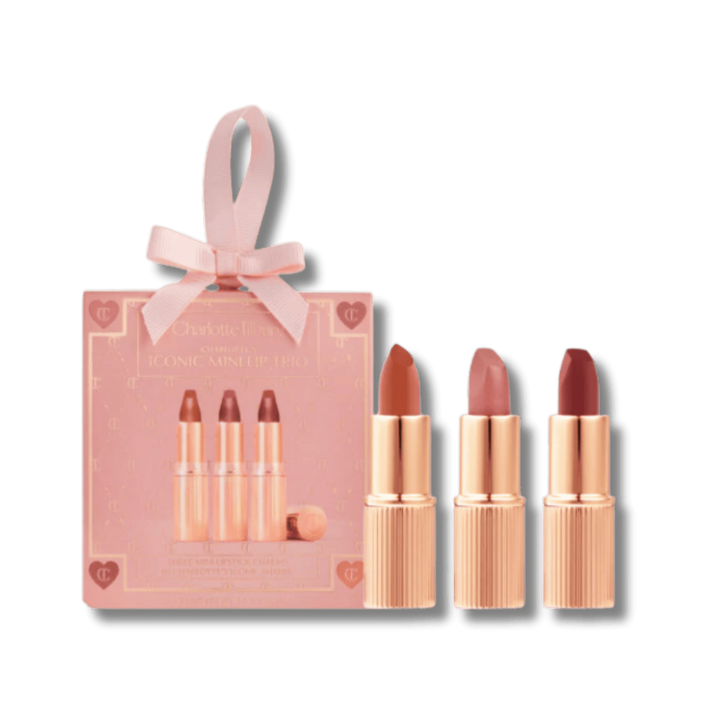 Buy Charlotte Tilbury Iconic Mini Lip Trio Kit (3x1.5g) In SkinStash!