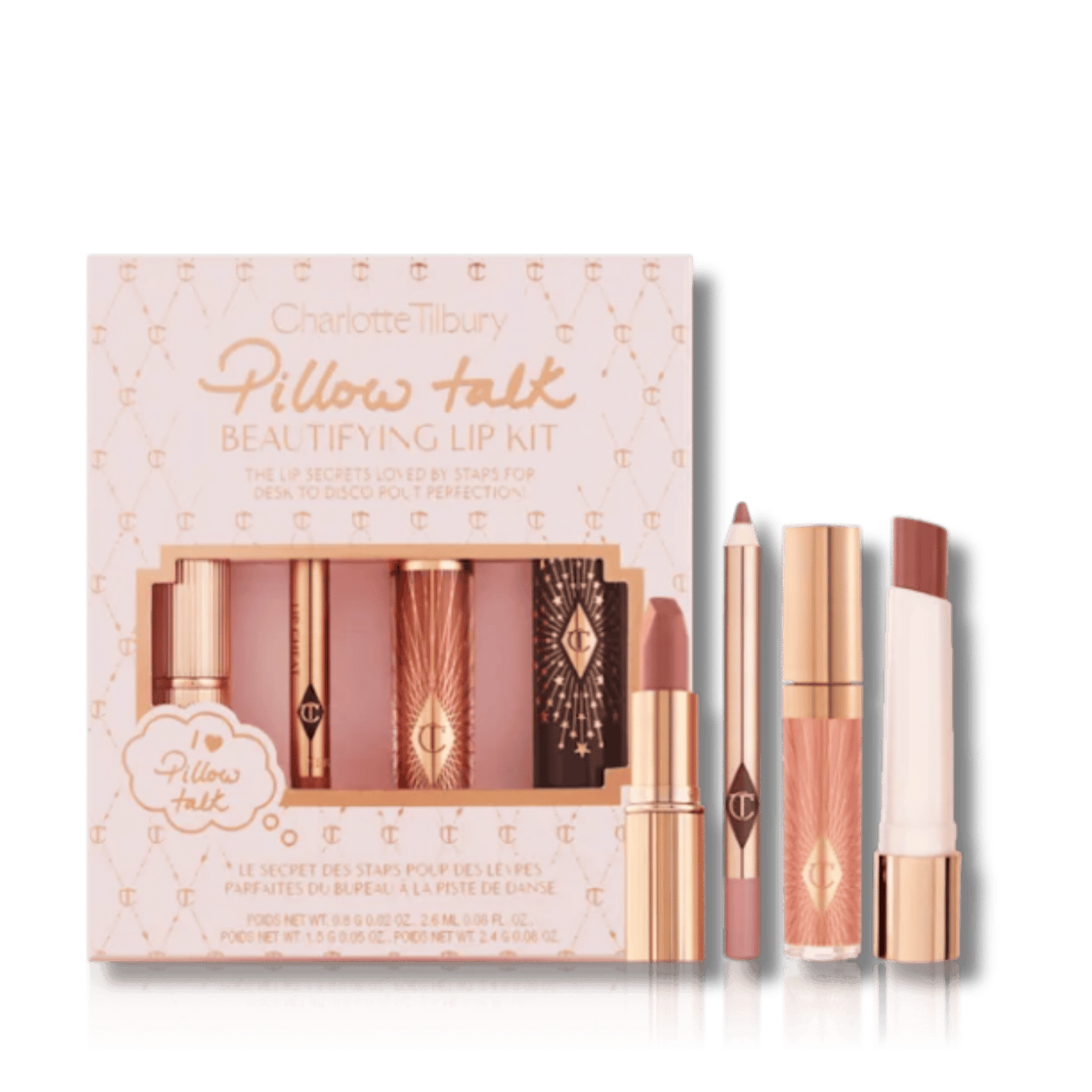 Buy Charlotte Tilbury Pillow Talk Beautifying Lip Kit In SkinStash From Pakistan!