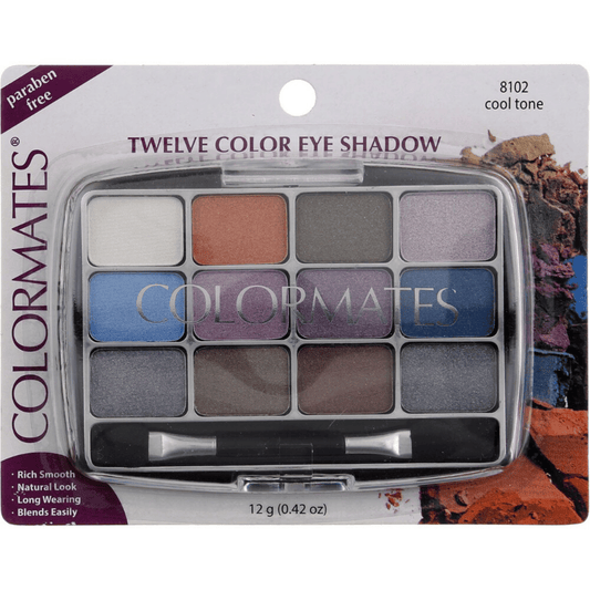 Buy Colormates Twelve Color Eye Shadow (12g)