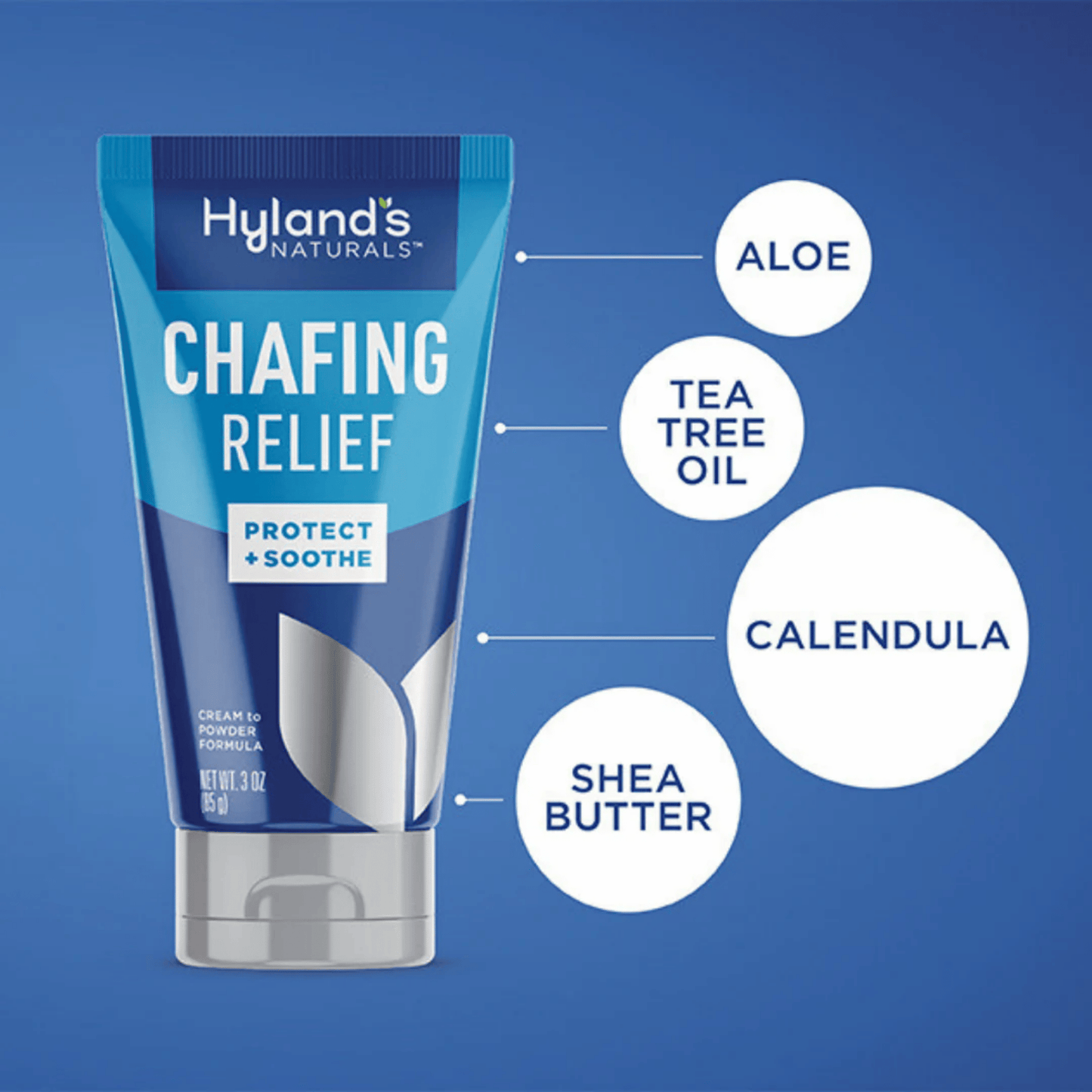 Hyland's Naturals Chafing Relief Balm Protect + Soothe (85g)
