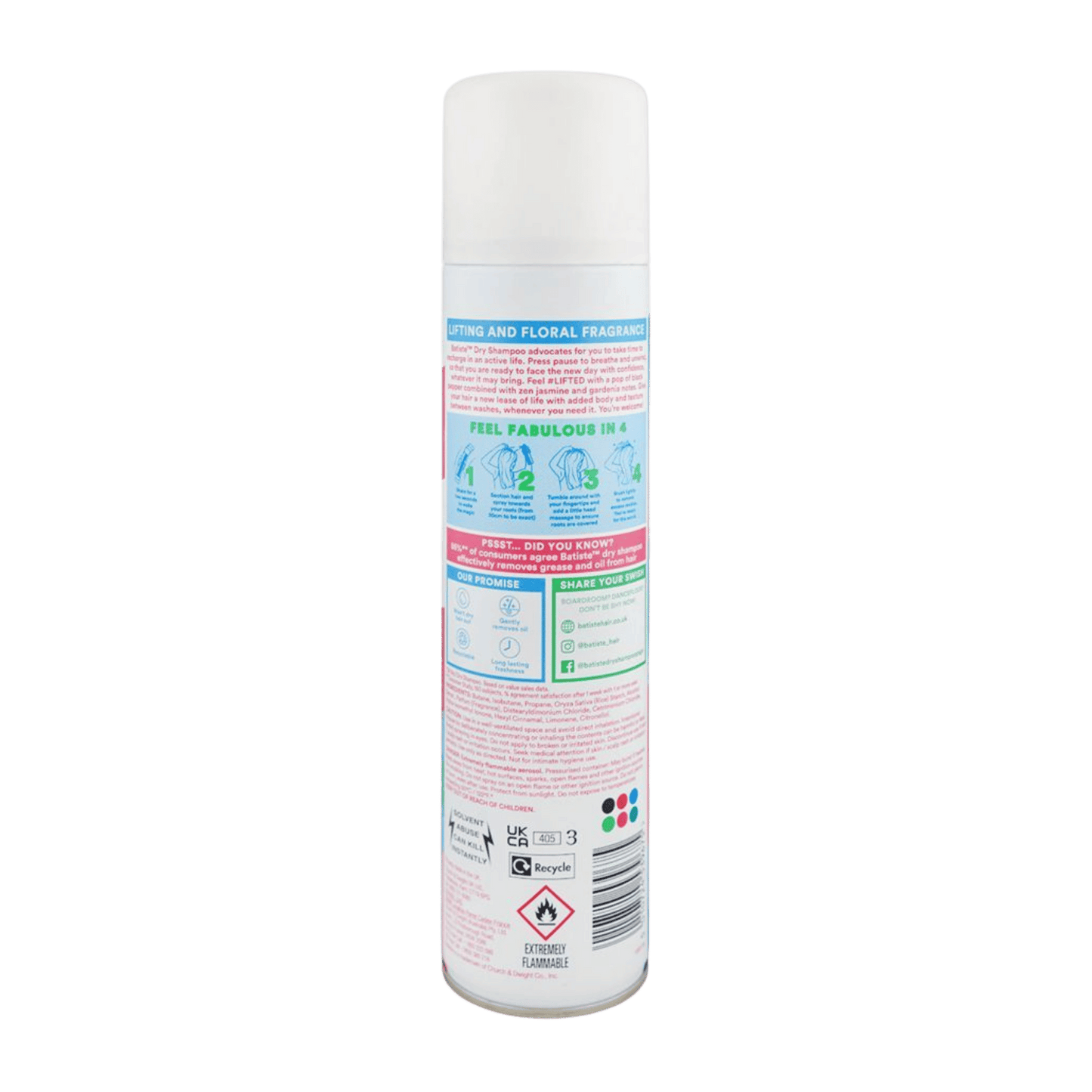 Imported Batiste Dry Shampoo Lifted
