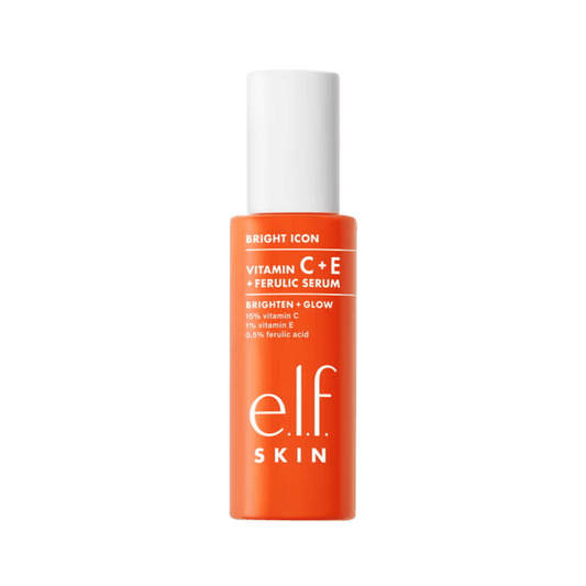 E.L.F. Bright Icon Vitamin C + E + Ferulic Serum (30ml) – Brightening antioxidant serum that reduces dark spots, evens skin tone, and promotes radiant, youthful-looking skin – Shop authentic e.l.f. skincare at Skinstash.pk