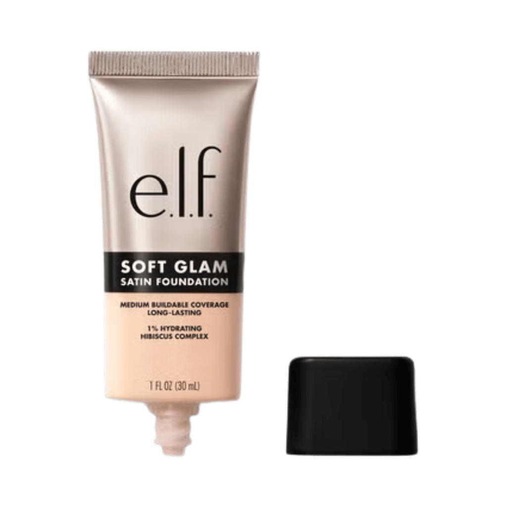 ELF Soft Glam Satin Foundation (30ml) available at skinstash.pk