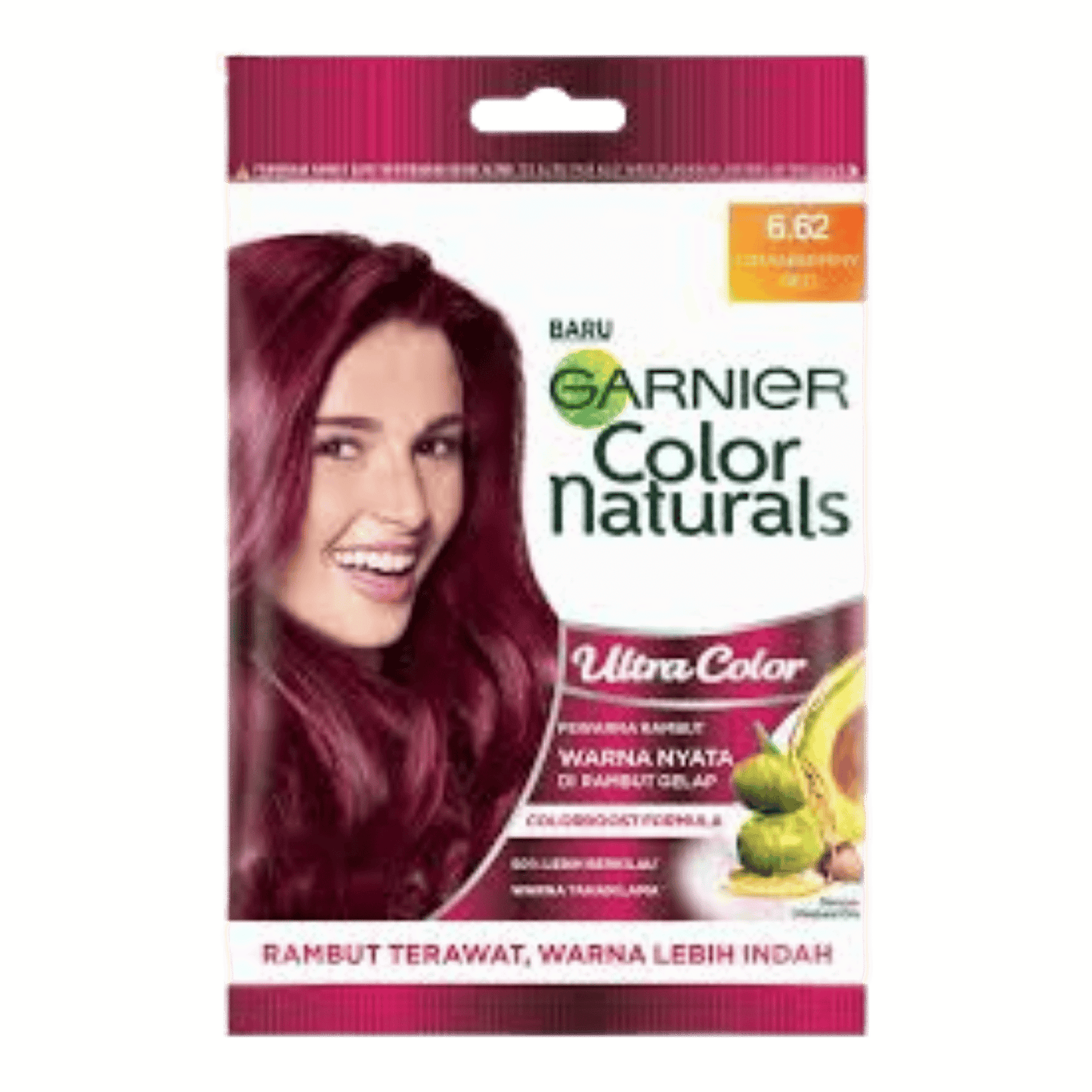 Garnier Color Naturals Ultra Color 6.62 Cranberry Red (30 g) available at skinstash.pk