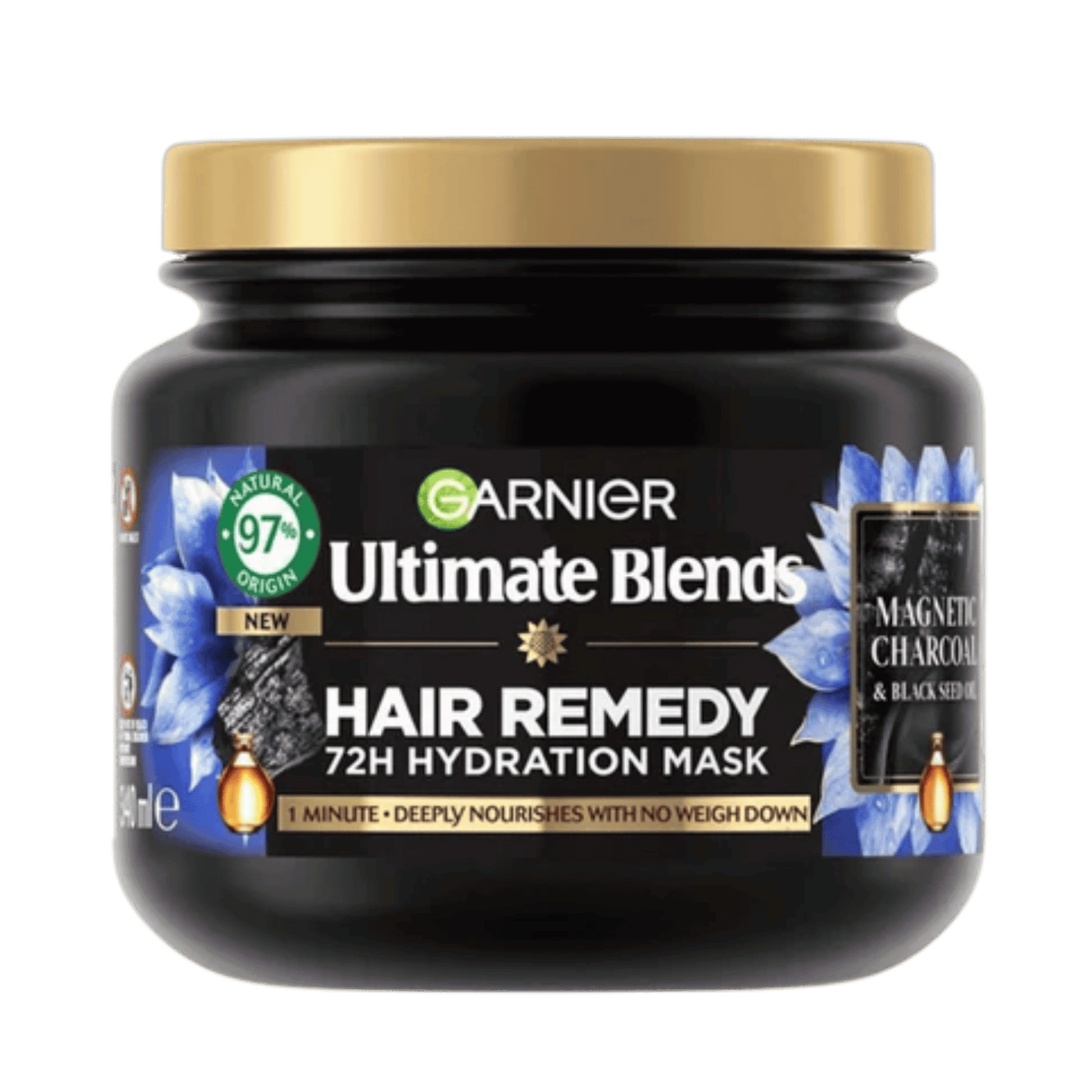 Garnier Ultimate Blends Charcoal Hair Remedy Mask (340ml)