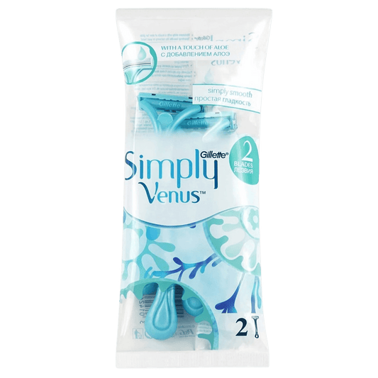 Gillette Simply Venus Razor 2 Blades Skin Stash in Pakistan